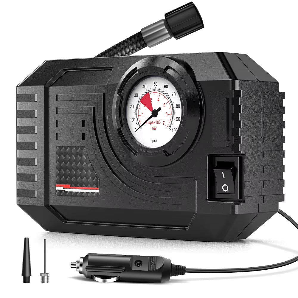 Mini Air Pump Tire Inflator Car Electric Mini 20L/Min Portable Air Compressor for Car Motorcycles Bicycle Inflatable