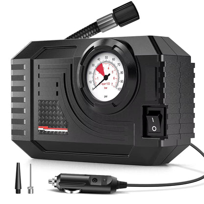 Mini Air Pump Tire Inflator Car Electric Mini 20L/Min Portable Air Compressor for Car Motorcycles Bicycle Inflatable